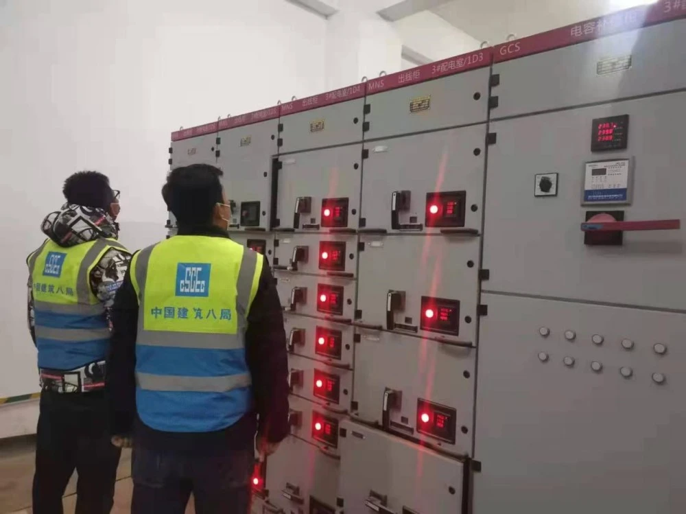চীনা নির্মাণ প্রকল্প পাওয়ার ডিস্ট্রিবিউশন সিস্টেম কেস স্টাডি